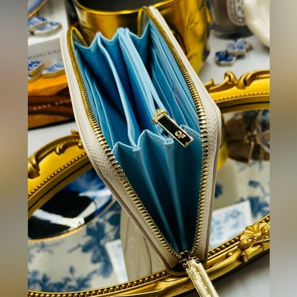 🆕 CHIARA FERRAGNI 🧿 BNIB Pastel Parchment Portafogli Wallet - Picture 14 of 16